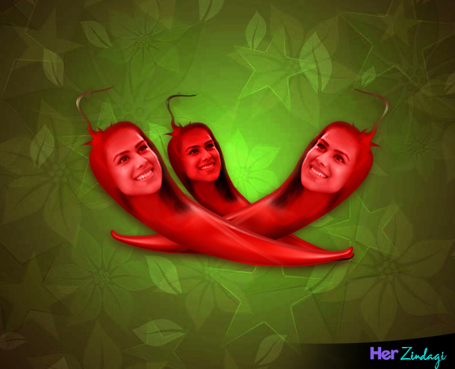 नीआ शर्मा- लाल मिर्ची chilli nia sharma